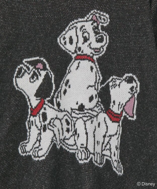 Green Parks １０１匹わんちゃん／ジャガードニット Black