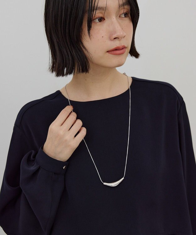 AMERICAN HOLIC スマイリートップネックレス Silver