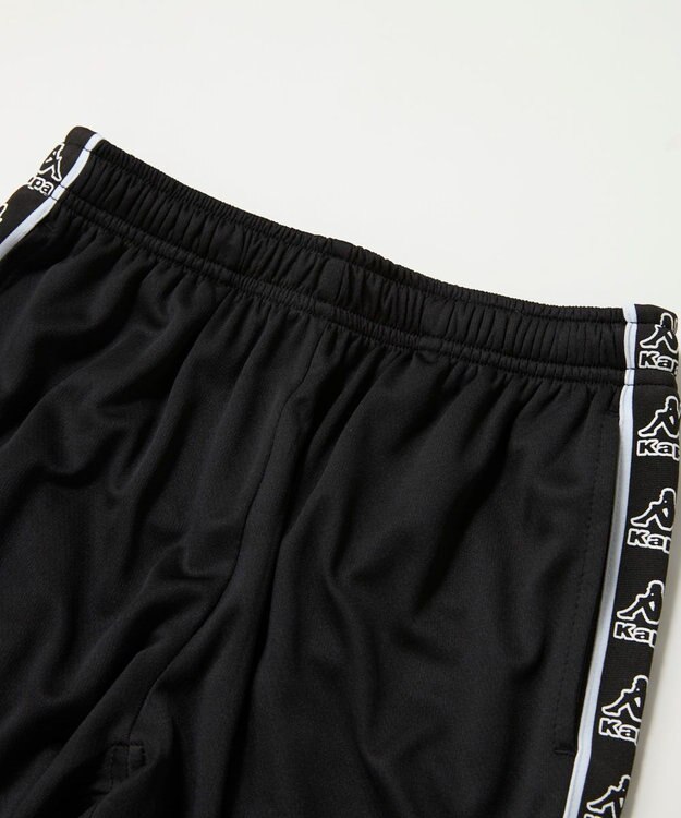 OP／FILA 【Kappa】セットアップ　ブランドロゴ入りトップス＋ショートパンツ ブルー