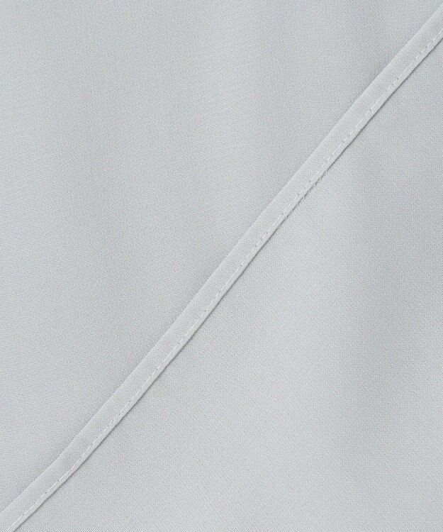 ANY SIS 【洗える】フロントタックノーブル ブラウス アイスグレー