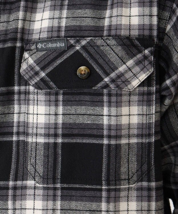Columbia Columbia/ フレアガンストレッチフランネルシャツ /コロンビア Black Two Lane Tartan