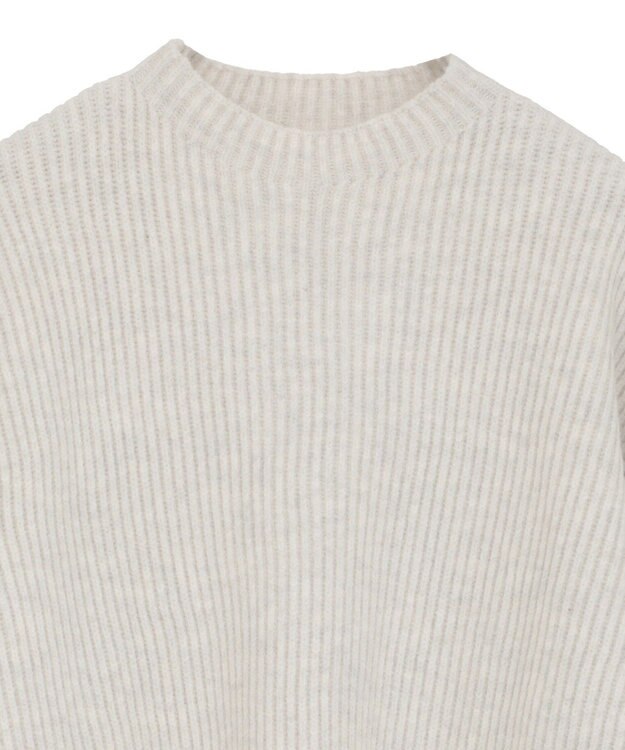 Green Parks ■ＥＳＣＡＲ　ピンタックスリーブニット Off White