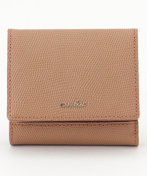 airlist 外BOX二つ折り財布 LUNA ルナ モカベージュ