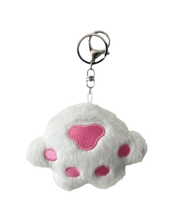 WEGO にくきゅうぬいぐるみキーホルダー ホワイト