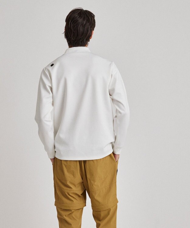 PW CIRCULUS 【ストレッチ / 快適 / 一枚でサマになる】【MEN】NEW ポケットモックT ホワイト系