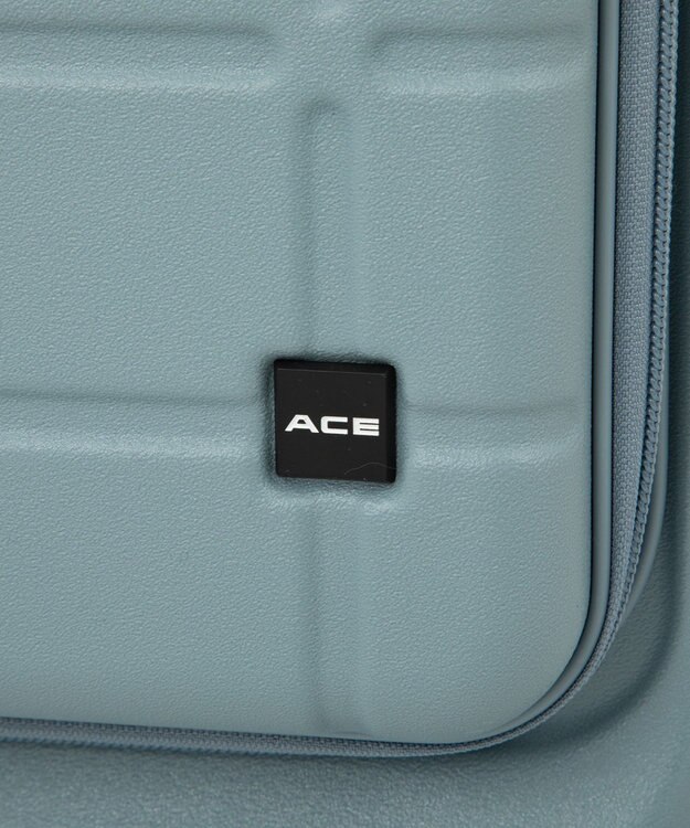 ACE BAGS & LUGGAGE ACE エスカレラ スーツケース 87L 完全フロントオープン 05653 エース アッシュブルー