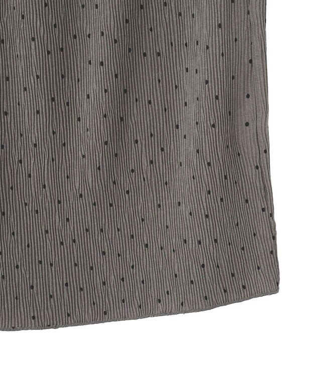 Green Parks 楊柳プリーツスカート Gray