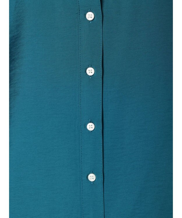 AMERICAN HOLIC 接触冷感バンドカラーチュニック Blue Green