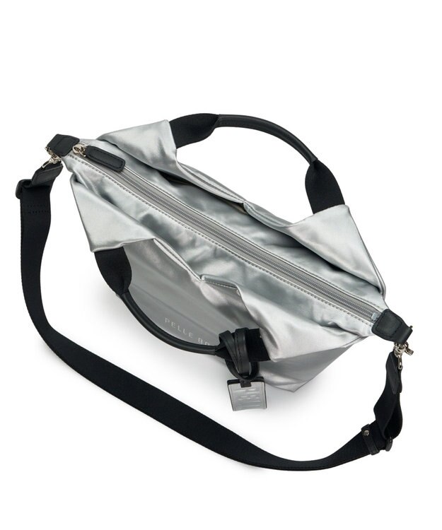 PELLE BORSA 2WAYハンドバッグ Cheers チアーズ 5204 シルバー