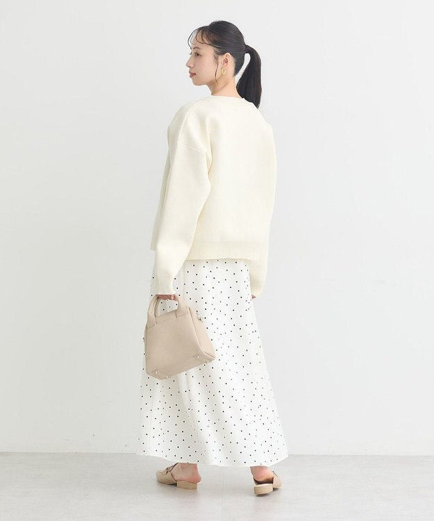 earth music&ecology メタルボタンカーディガン Grayish Blue