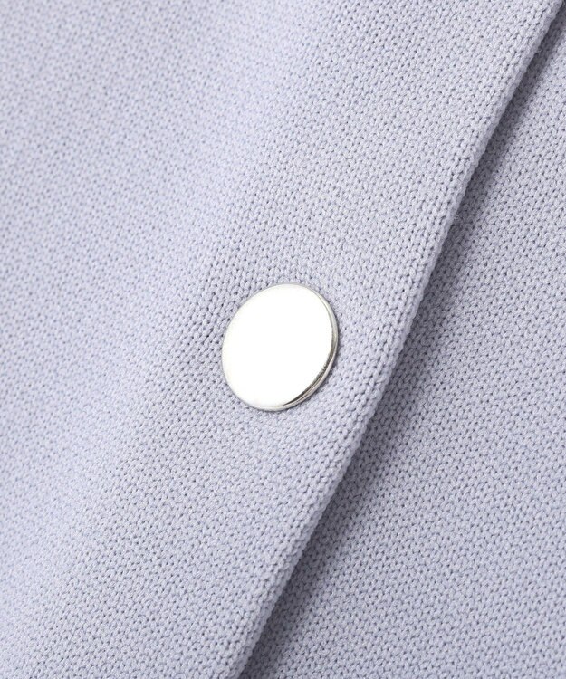 earth music&ecology メタルボタンカーディガン Grayish Blue