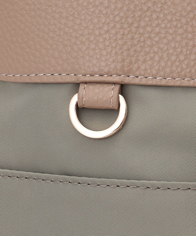 LA BAGAGERIE コンビ2WAYトートバッグ SMALL グレー