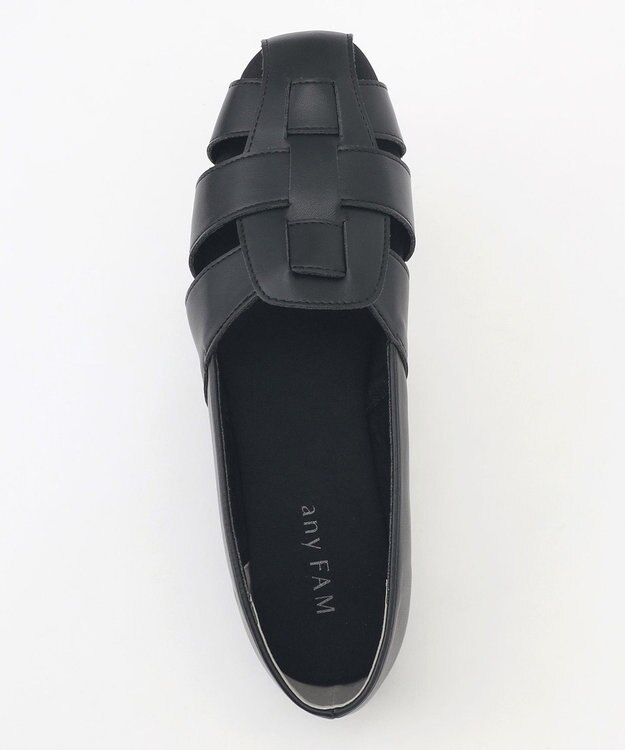 ANY グルカパンプス ブラック