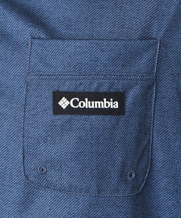 Columbia Columbia/ ポーラーパイオニアパターンドショートスリーブ /コロンビア Collegiate Navy Denim