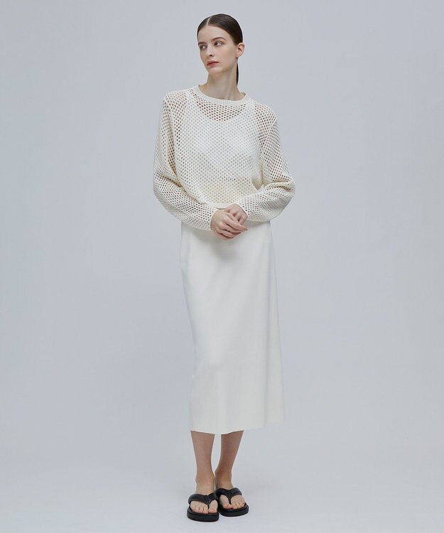 BEIGE， GASPARD / メッシュニット Ecru