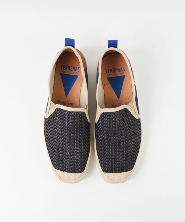 BONTRE 【VERBENAS/ベルベナス】ラフィアスリッポン/BLADE-NJ ブラック