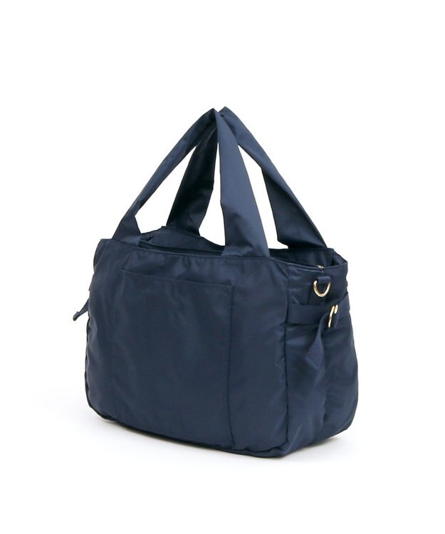 UNBILLION カシュカシュ cachecache / ナイロンタウン2wayボストンバッグ ネイビー