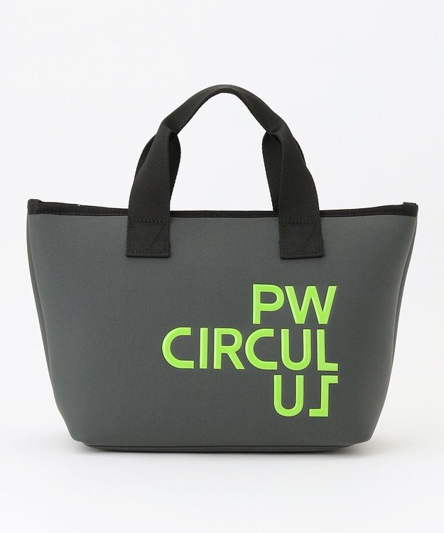PW CIRCULUS 【UNISEX】ロゴ カートバック ゴルフ ライトグレー系