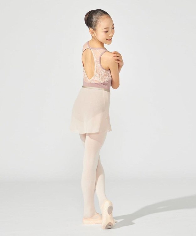 Chacott 【Nela ライン】ジュニア スカート ヨーロピアンピンク