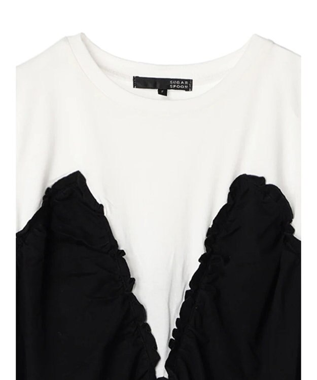 Green Parks ・ＳＵＧＡＲ　ＳＰＯＯＮ　【ＣＯＯＬ】ドッキングワンピ Off White