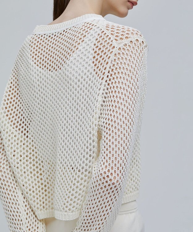 BEIGE， GASPARD / メッシュニット Ecru