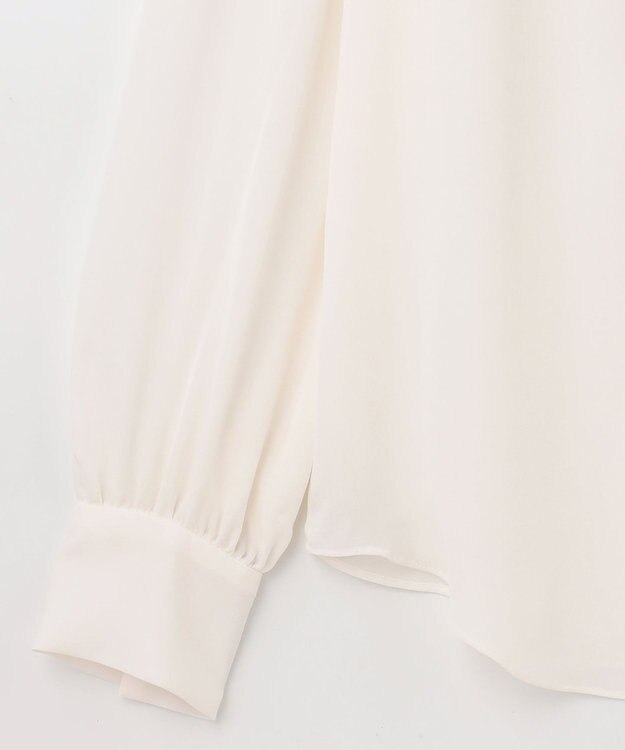 GRACE CONTINENTAL シルクボウタイブラウス ホワイト