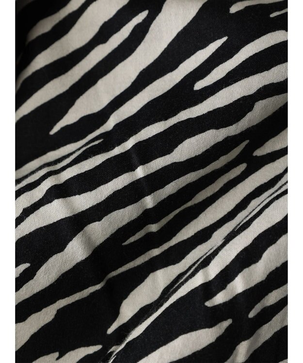 AMERICAN HOLIC ゼブラプリントリラックスパンツ Black