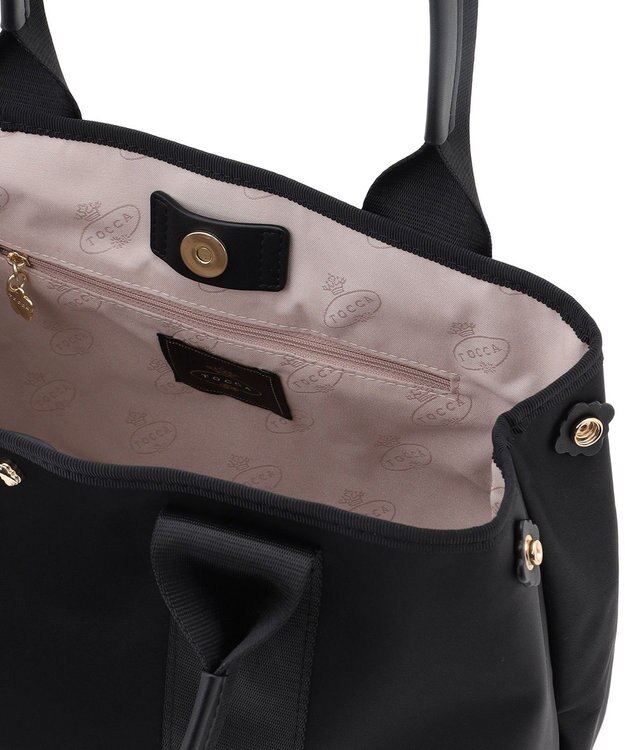 TOCCA 【八木アリサさん着用】【A4サイズ対応】IRENE 2WAY NYLONBAG ナイロンバッグ ブラック系