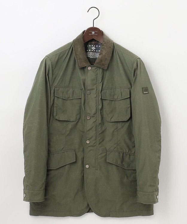 JOSEPH ABBOUD 【軽量】ワックスクロス ブルゾン カーキ系