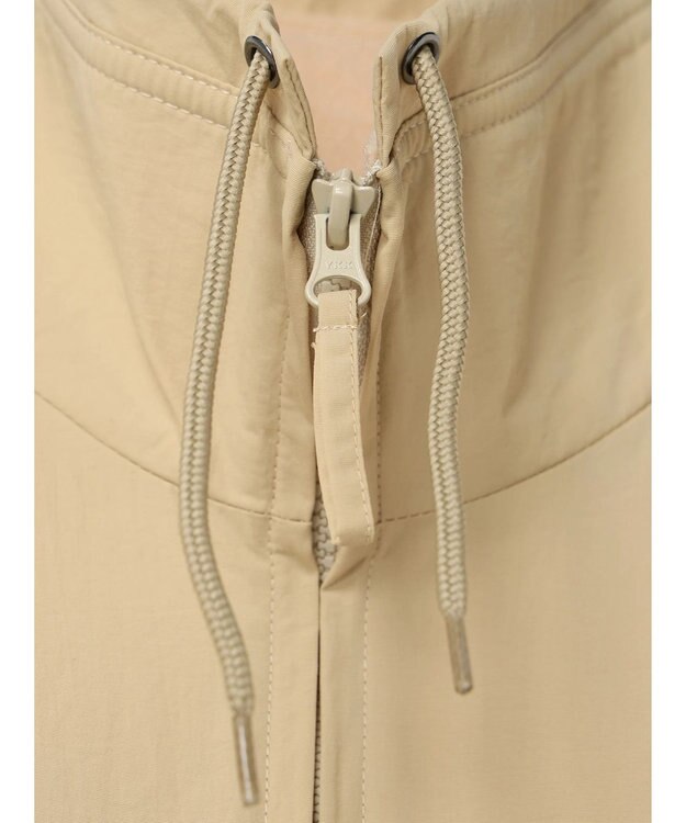 CRAFT STANDARD BOUTIQUE ナイロン×裏フリースアノラックブルゾンＬ／Ｓ Beige