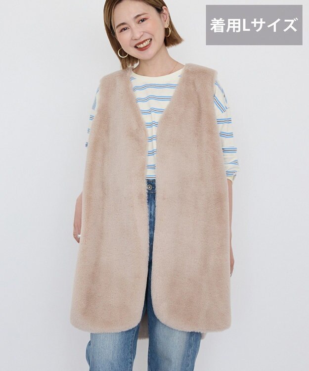 AMERICAN HOLIC 【選べる丈】ファーベスト Ivory