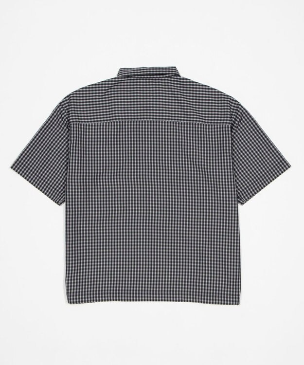 WEGO 【ユニセックス着用ITEM】ミニオンブレZIPシャツ（SS） ブラックチェック1