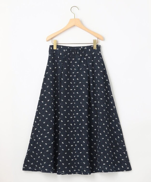 組曲 ディヴェールプリント スカート ネイビー系5