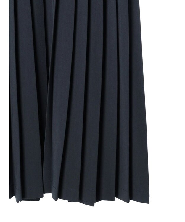 Green Parks armonia．プリーツシャツワンピース Gray