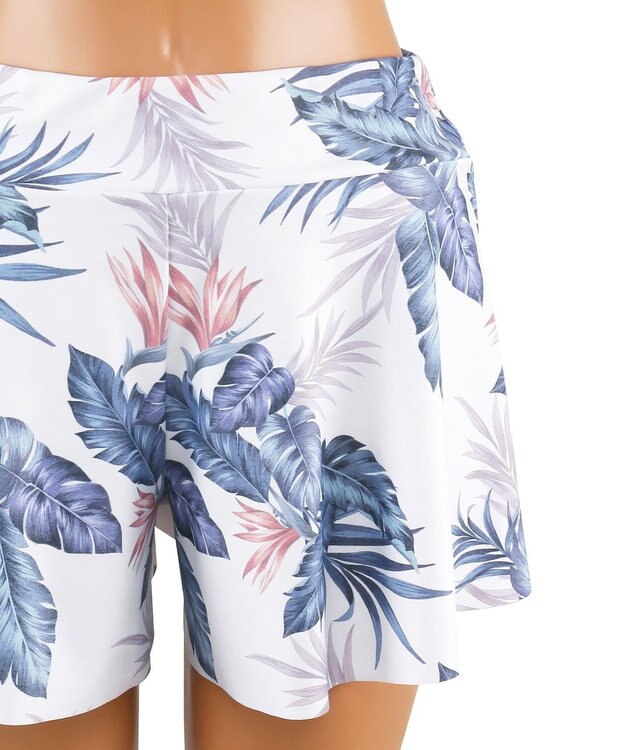 San-ai Resort（三愛水着楽園） 【新色ホワイト＆パープル入荷】４点セット水着　9M・11L【San-ai Resort（サンアイリゾート）】 ブルー