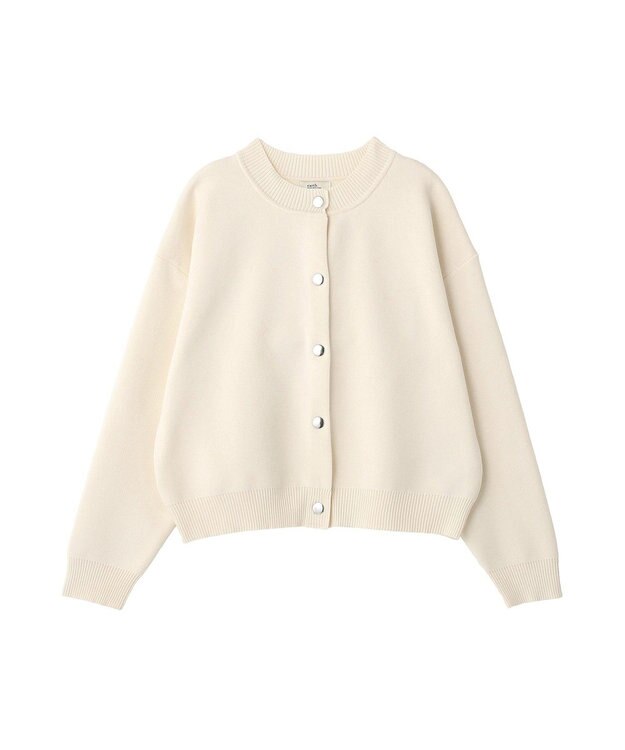 earth music&ecology メタルボタンカーディガン Grayish Blue