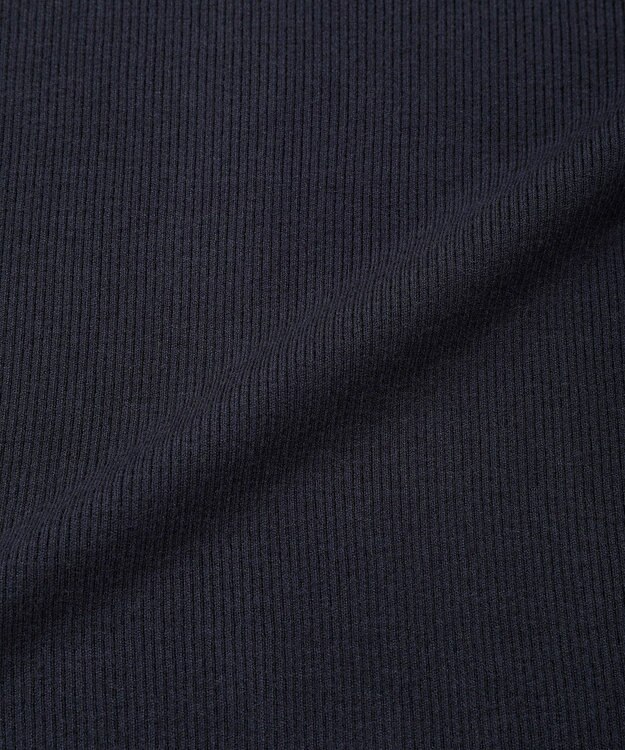 AMERICAN HOLIC バイパチリブモックネックニットプルオーバー Navy