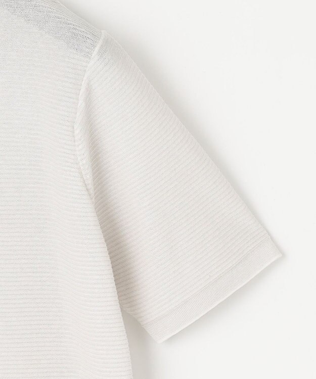 JOSEPH ABBOUD 【軽い/洗える】クールスキンニット Ｔシャツ ライトグレー系