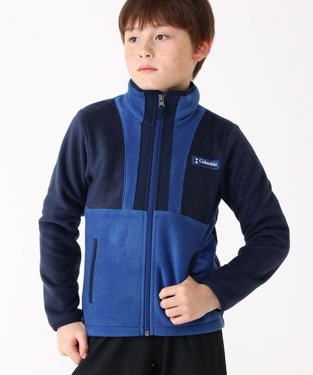 Columbia Columbia/ 【KIDS】バックボールIIフルジップフリース /コロンビア Collegiate Navy、 Mountain Blue