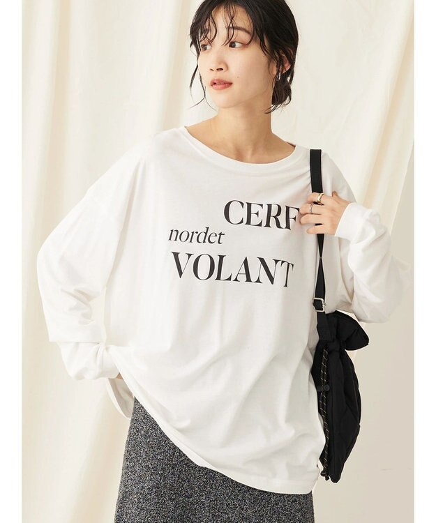 CRAFT STANDARD BOUTIQUE Ｃｅｒｆーｖｏｌａｎｔ　ロゴロンＴＥＥ A
