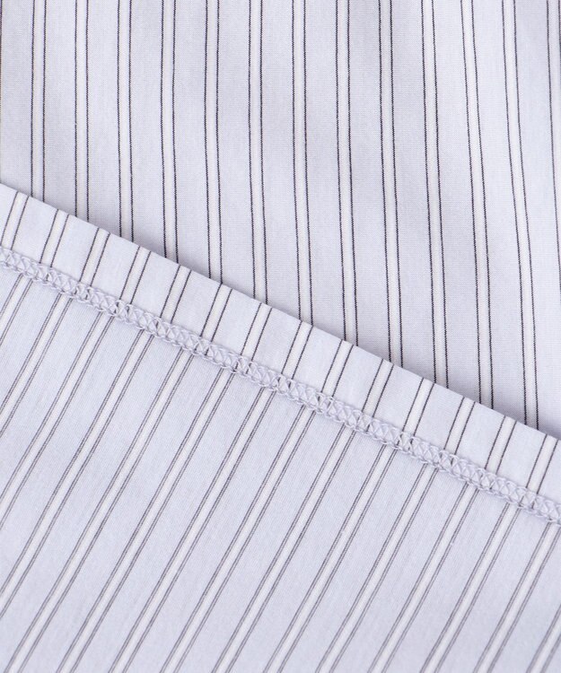 J.PRESS LADIES L ストライプジャージー ドルマンスリーブ カットソー サックスブルー系1