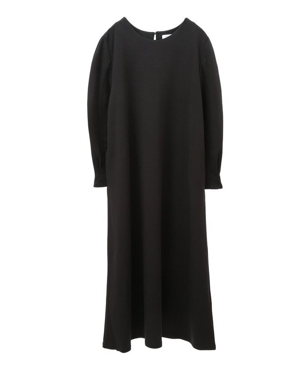 AMERICAN HOLIC 袖コンシャスポンチワンピース Black