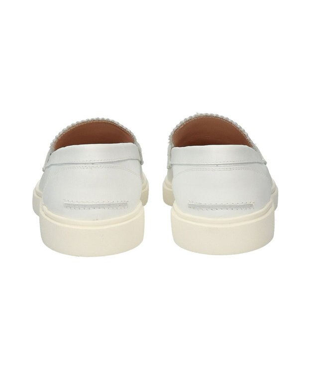INTER-CHAUSSURES 【PASCUCCI】モールドソールローファー ホワイト