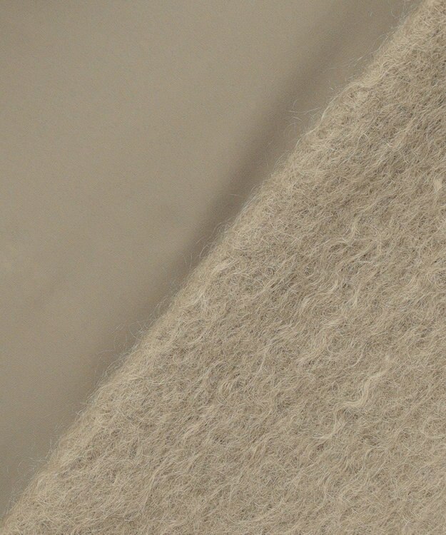 uncrave モヘアシャギー ジャコット カーキベージュ