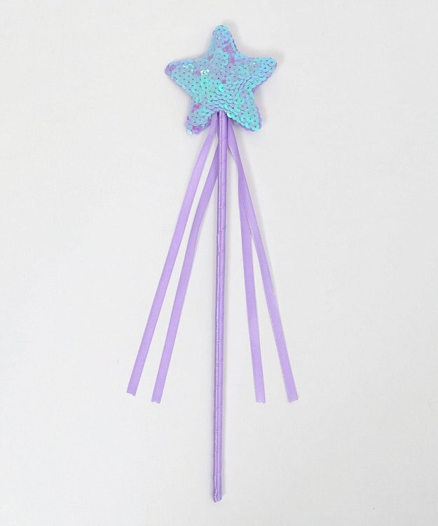 WEGO キラキラスターステッキ パープル