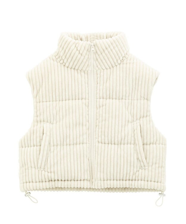 Green Parks ・ｓｗｉｎｇ　ｂｙ　ワイドコールベスト Off White