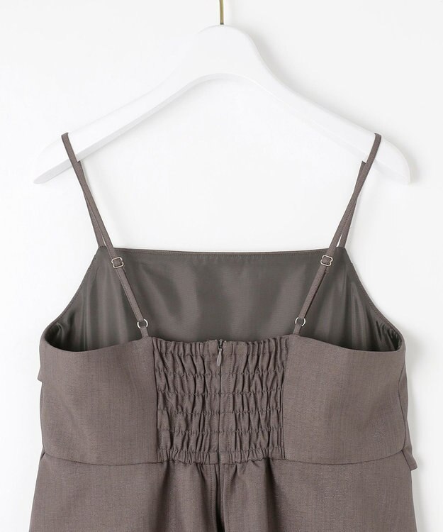 ANY SIS ビスチェワンピース × カットソー セット モカ