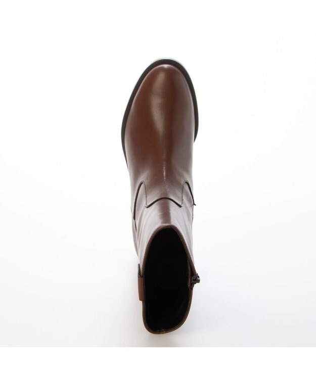 ing <ing>カジュアルハーフブーツ ブラウン