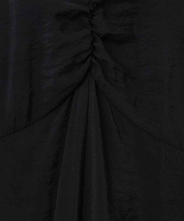 Feroux 【セットアイテム】シュリンクインナー × キャミワンピース ブラック系