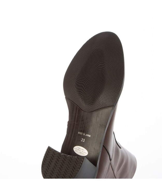 ing <ing>カジュアルハーフブーツ ブラウン